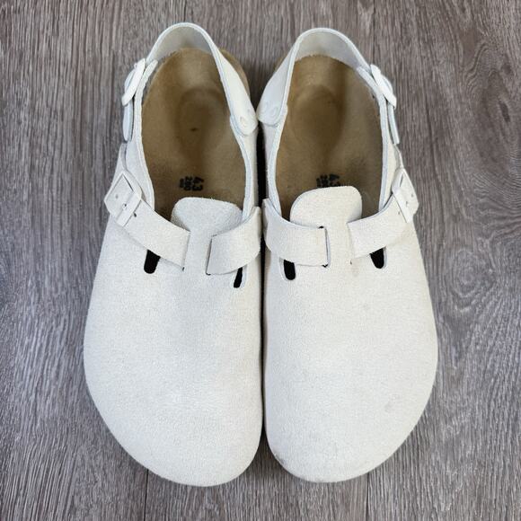 Birkenstock Tokio Suede Antique White Size 43 EU Men’s 10 main image 9